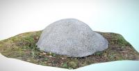 Декоративный камень на люк D70/30 в Спасске