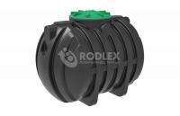 Емкость накопительная для канализации RODLEX-S3000 с горловиной 1000 мм и крышкой в Спасске